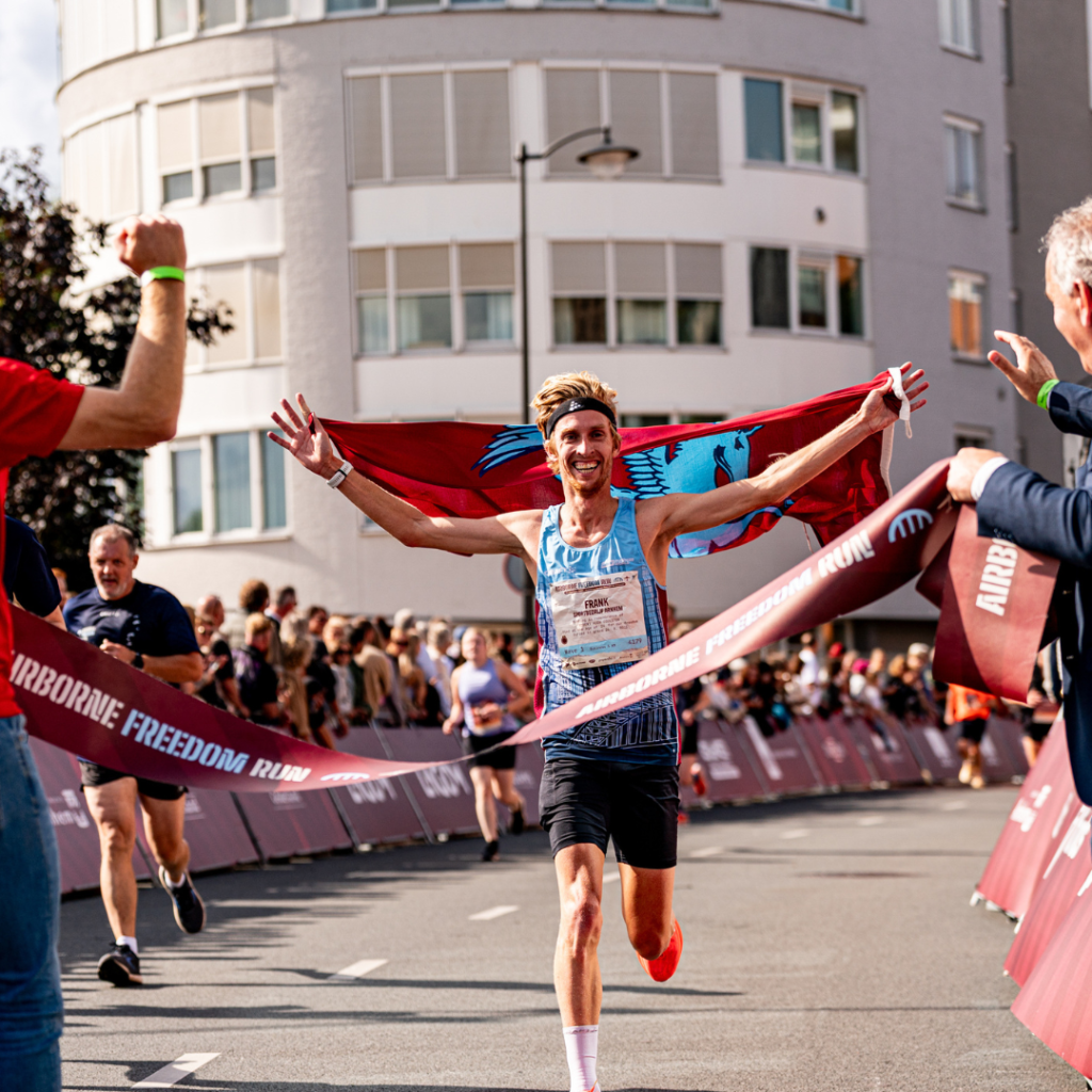 Airborne Freedom Run Arnhem 2025 finish